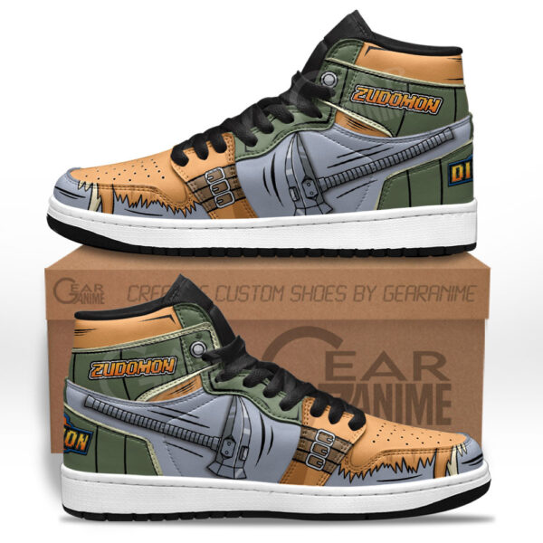 Baskets montantes Air Jordan Zudomon – Chaussures montantes Digimon