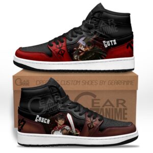 Baskets montantes Air Jordan Casca et Guts – Chaussures montantes Berserk