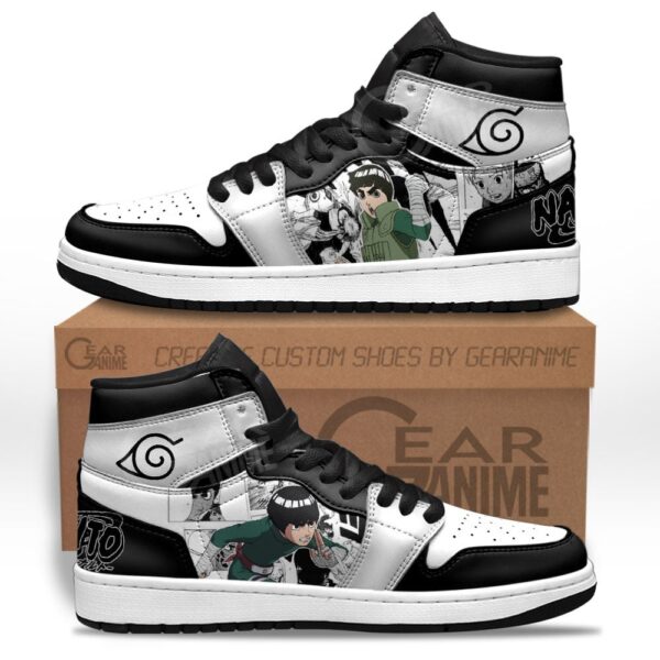 Baskets montantes Air Jordan Rock Lee – Chaussures montantes Naruto