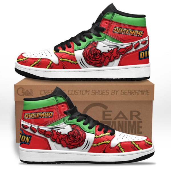 Baskets montantes Air Jordan Rosemon – Chaussures montantes Digimon