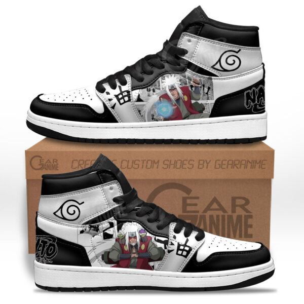 Baskets montantes Air Jordan Jiraya – Chaussures montantes Naruto