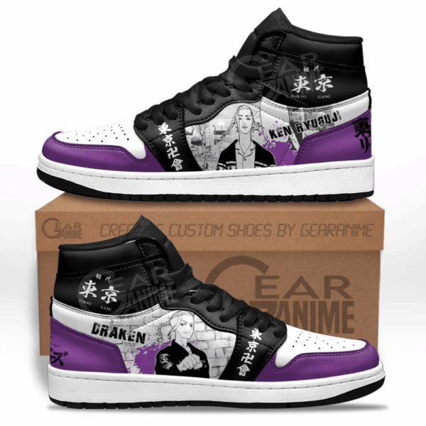Baskets montantes Air Jordan Draken – Chaussures montantes Tokyo Revengers