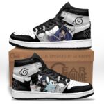 Baskets montantes Air Jordan Sasuke Uchiha – Chaussures montantes Naruto