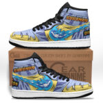 Baskets montantes Air Jordan Gabumon – Chaussures montantes Digimon