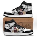 Baskets montantes Air Jordan Gaara – Chaussures montantes Naruto