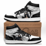 Baskets montantes Air Jordan Itachi Uchiha – Chaussures montantes Naruto