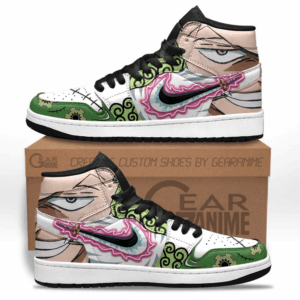 Baskets montantes Air Jordan Roronoa Zoro – Chaussures montantes One Piece
