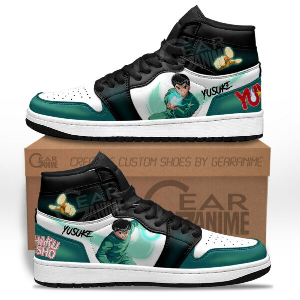 Baskets montantes Air Jordan Yūsuke Urameshi – Chaussures montantes Yu Yu Hakusho