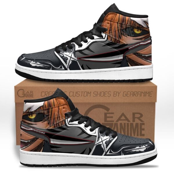 Baskets montantes Air Jordan Ichigo Kurosaki – Chaussures montantes Bleach