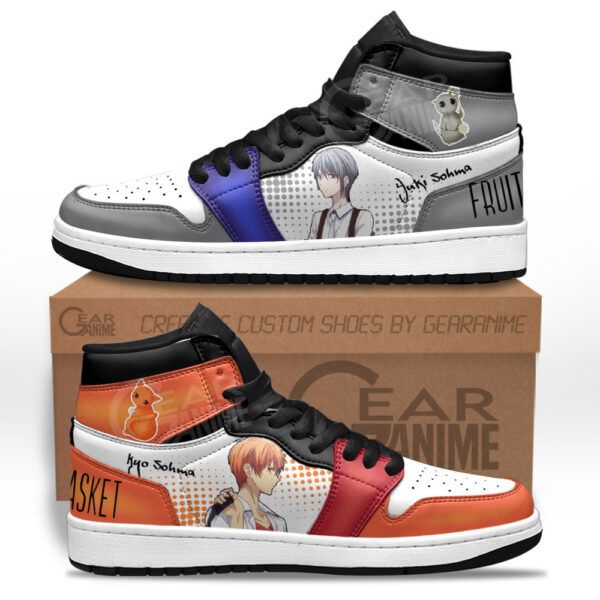 Baskets montantes Air Jordan Yuki et Kyō Sōma – Chaussures montantes Fruits Basket