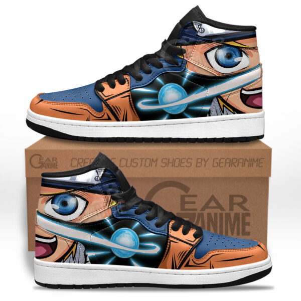 Baskets montantes Air Jordan Naruto Chûnin – Chaussures montantes Naruto