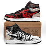 Baskets montantes Air Jordan Light Yagami et L – Chaussures montantes Death Note