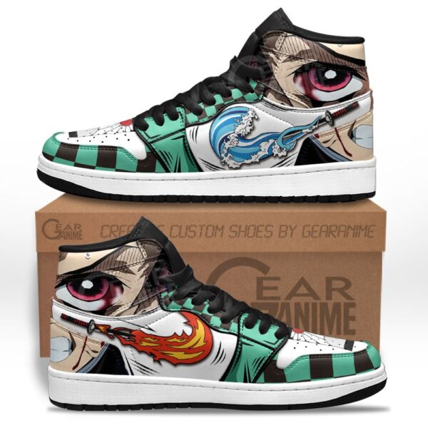 Baskets montantes Air Jordan Tanjiro – Chaussures montantes Demon Slayer