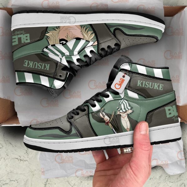 Baskets montantes Air Jordan Kisuke Urahara – Chaussures montantes Bleach – Image 3