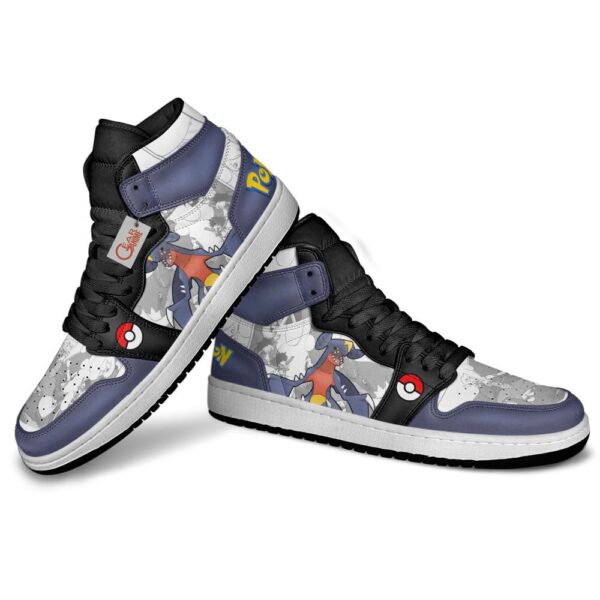 Baskets montantes Air Jordan Garchomp – Chaussures montantes Pokémon – Image 4