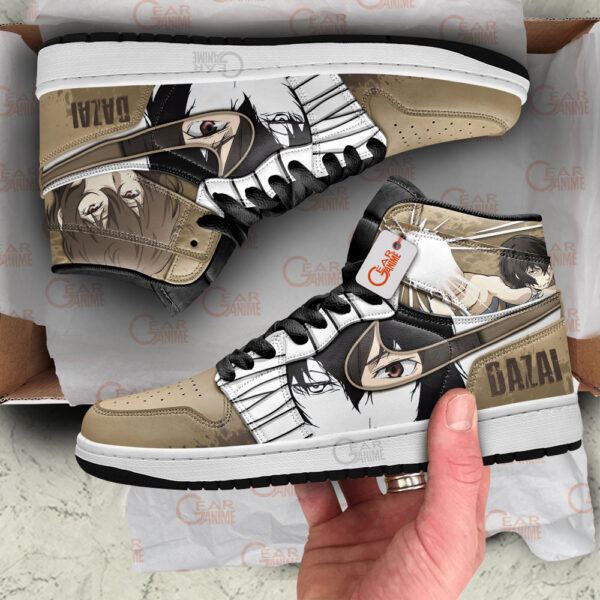 Baskets montantes Air Jordan Osamu Dazai – Chaussures montantes Bungou Stray Dogs – Image 3