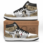 Baskets montantes Air Jordan Osamu Dazai – Chaussures montantes Bungô Stray Dogs