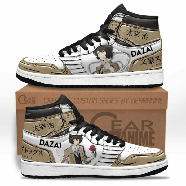Baskets montantes Air Jordan Osamu Dazai – Chaussures montantes Bungô Stray Dogs