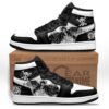 Baskets montantes Air Jordan Luffy Snakeman – Chaussures montantes One Piece