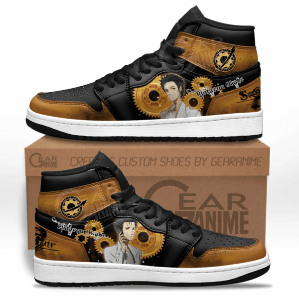 Baskets montantes Air Jordan Rintarou Okabe – Chaussures montantes Steins;Gate
