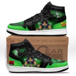 Baskets montantes Air Jordan Broly – Chaussures montantes Dragon Ball