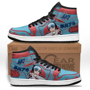 Baskets montantes Air Jordan Aki Hayakawa – Chaussures montantes Chainsaw Man