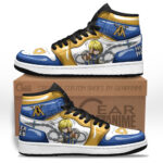 Baskets montantes Air Jordan Kurapika – Chaussures montantes Hunter x Hunter