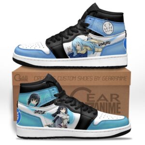 Baskets montantes Air Jordan Rimuru Tempest et Shizue Izawa – Chaussures montantes Moi, quand je me réincarne en Slime