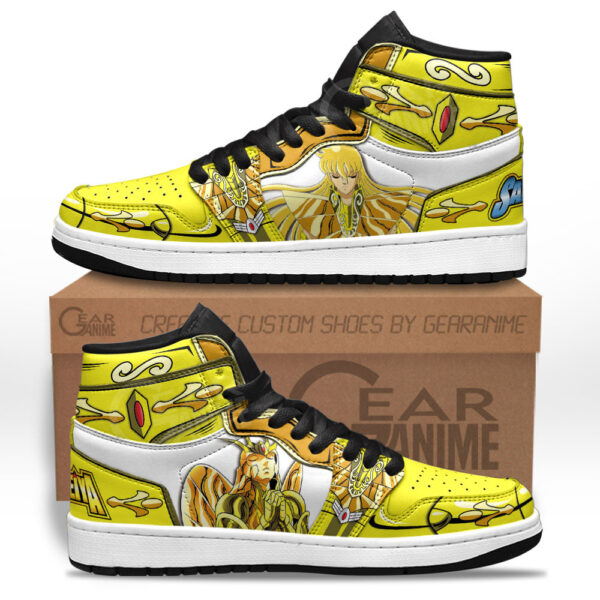 Baskets montantes Air Jordan Shaka de la Vierge – Chaussures montantes Saint Seiya