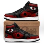 Baskets montantes Air Jordan Shin Uchiha (Mangekyô Sharingan) – Chaussures montantes Naruto
