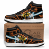 Baskets montantes Air Jordan Goku Super Saiyan – Chaussures montantes Dragon Ball