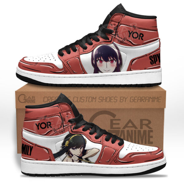 Baskets montantes Air Jordan Yor Forger – Chaussures montantes Spy x Family