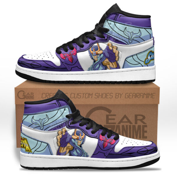 Baskets montantes Air Jordan Ikki du Phénix – Chaussures montantes Saint Seiya