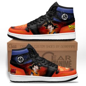 Baskets montantes Air Jordan Goten – Chaussures montantes Dragon Ball