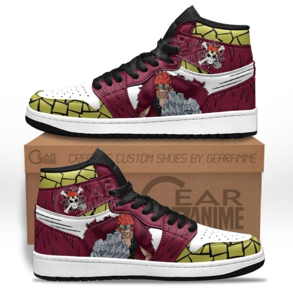 Baskets montantes Air Jordan Eustass Kid – Chaussures montantes One Piece