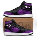 Baskets montantes Air Jordan Sasuke Uchiha (Rinnegan) – Chaussures montantes Naruto