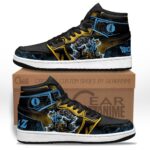 Baskets montantes Air Jordan Gogeta – Chaussures montantes Dragon Ball