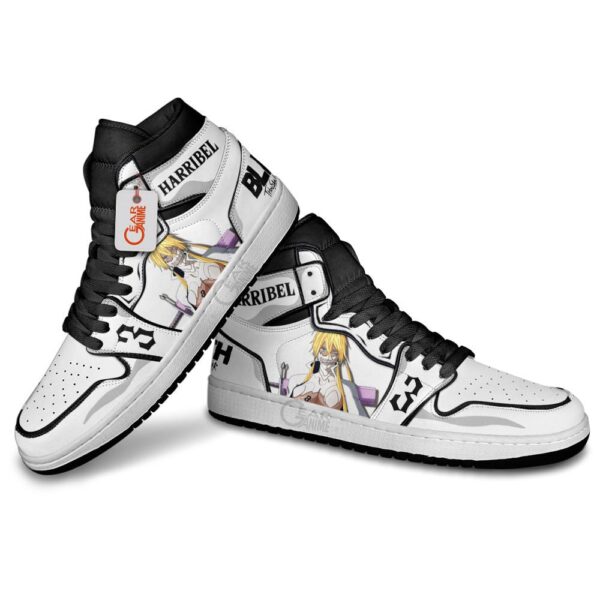Baskets montantes Air Jordan Tier Harribel – Chaussures montantes Bleach – Image 4