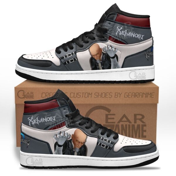 Baskets montantes Air Jordan Xehanort – Chaussures montantes Kingdom Hearts – Image 2