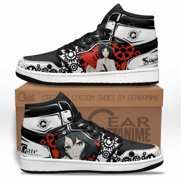 Baskets montantes Air Jordan Ruka Urushibara – Chaussures montantes Steins Gate