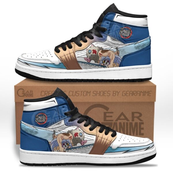 Baskets montantes Air Jordan Inosuke – Chaussures montantes Demon Slayer
