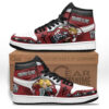 Baskets montantes Air Jordan Edward Elric – Chaussures montantes Fullmetal Alchemist