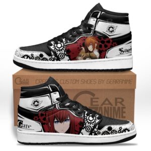 Baskets montantes Air Jordan Makise Kurisu – Chaussures montantes Steins Gate