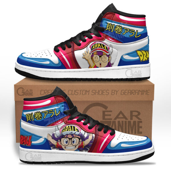 Baskets montantes Air Jordan Arale Norimaki – Chaussures montantes Dragon Ball – Image 2