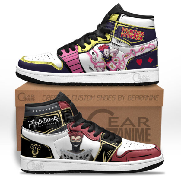 Baskets montantes Air Jordan Hisoka et Zora Ideale – Chaussures montantes Cross Anime – Image 2