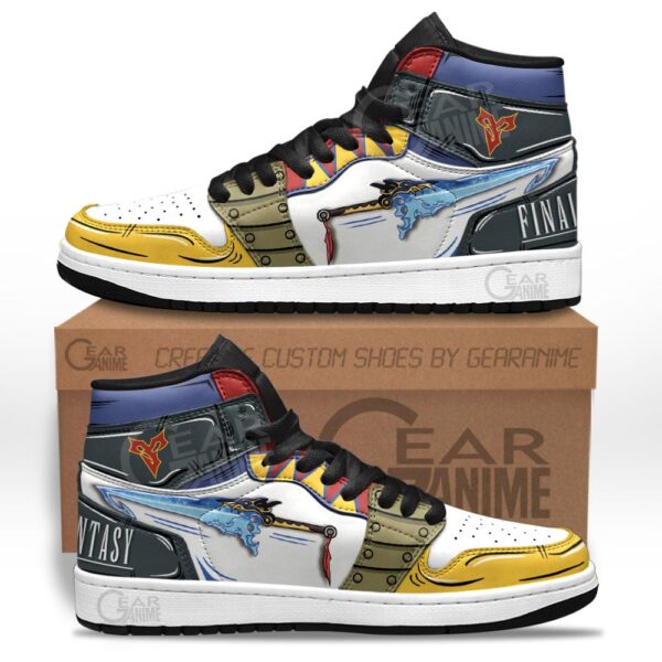 Baskets montantes Air Jordan Tidus (Épée) – Chaussures montantes Final Fantasy – Image 2