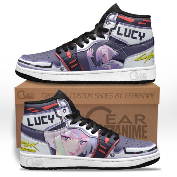 Baskets montantes Air Jordan Lucy – Chaussures montantes Cyberpunk: Edgerunners – Image 2