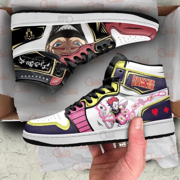 Baskets montantes Air Jordan Hisoka et Zora Ideale – Chaussures montantes Cross Anime – Image 3