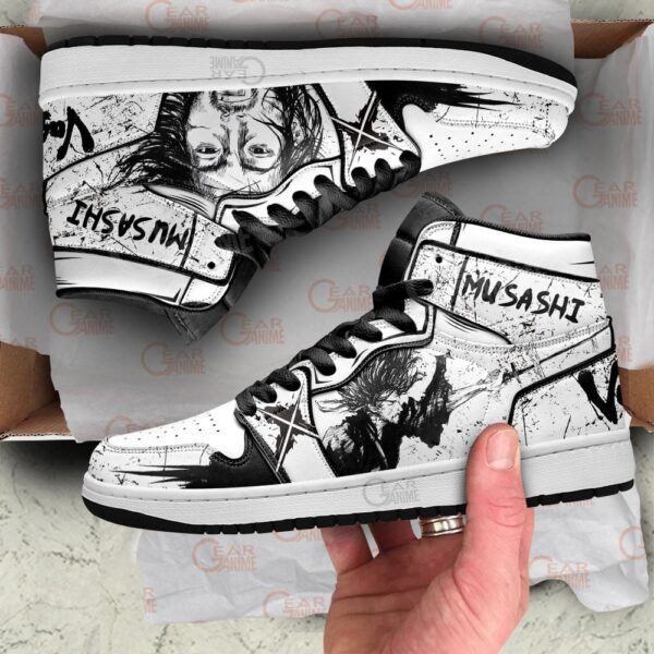 Baskets montantes Air Jordan Miyamoto Musashi – Chaussures montantes Vagabond – Image 3