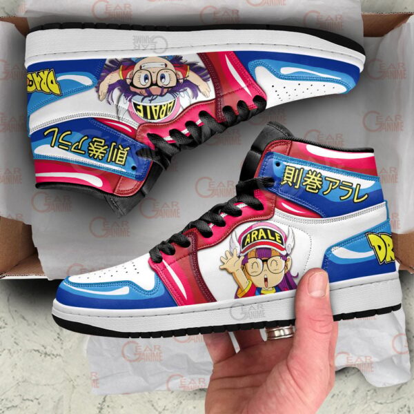 Baskets montantes Air Jordan Arale Norimaki – Chaussures montantes Dragon Ball – Image 3